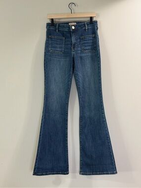 Kut from the Kloth Medium Blue Flare Jeans